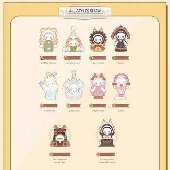 Amazon｜Aven Rabbit Emma Coffee ShopSeries ブラインド